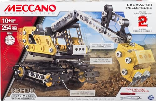 Spin Master 6027036 - Meccano - Construction Digger von MECCANO