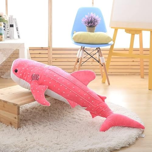 MEDFL 1pc 50/75 / 100cm Soft Shark Plüschtier Big Creative Blue Whale Gefüllte Soft Shark Sea Fish Plüsch Kissen Lovely Children Baby Doll 75cm pink MEDFL 1pc 50/75 / 100cm Soft Shark Plüschtier Big Creative Blue Whale Gefüllte Soft Shark Sea Fish Plüsch Kissen Lovely Children Baby Doll 75cm pink von MEDFL