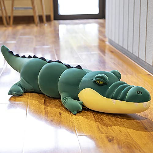 MEDFL 80/100/120cm große lustige süße Krokodil Dinosaurier Plüschtier Puppe Puppe Mädchen Bett Schlafkissen Puppe super weich 100 cm Seeblau MEDFL 80/100/120cm große lustige süße Krokodil Dinosaurier Plüschtier Puppe Puppe Mädchen Bett Schlafkissen Puppe super weich 100 cm Seeblau von MEDFL