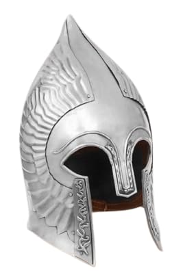 MEDIEVAL HANDICRAFTS STORE Handgefertigter voll funktionsfähiger Gondorhelm Herr der Ringe Helm - Bestes Halloween-Kostüm für Unisex-Erwachsene von MEDIEVAL HANDICRAFTS STORE