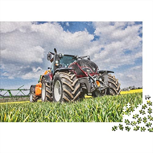 1000 Teile Puzzle,Landwirtschaftliche Werkzeuge,Traktoren,Puzzle,Spiel,Geburtstagsgeschenke,Puzzles,dekoratives Puzzle für Erwachsene und Jugendliche,75x50cm von MEFESE