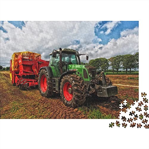 500 Teile Puzzle,Landwirtschaftliche Werkzeuge,Traktoren,Puzzle,Spiel,Geburtstagsgeschenke,Puzzles,dekoratives Puzzle für Erwachsene und Jugendliche,52x38cm von MEFESE