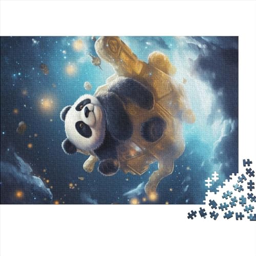 Galaxy Panda 300 Teile Puzzle für Erwachsene, Jugendliche und Kinder, 300 Teile Familienspiele, Puzzle-Herausforderungsspielzeug (Größe 40x28cm) von MEFESE