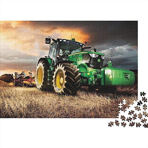 Landwirtschaftliche Werkzeuge Traktoren Puzzle Kreative Puzzles für Erwachsene 300-teilige Puzzles für Erwachsene und Jugendliche Puzzle Lernspielzeug Geschenk 40x28cm von MEFESE