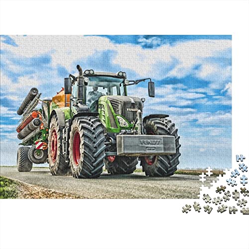 Landwirtschaftliche Werkzeuge Traktoren Puzzles 300 Teile für Jugendliche Kreatives Holzpuzzlespielzeug Familienspiel Schwierigkeitsgrad Herausforderungspuzzles 40x28cm von MEFESE