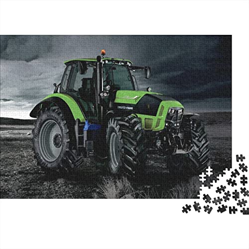 Puzzle für Erwachsene,1000-teiliges Puzzle,landwirtschaftliche Werkzeuge,Traktoren,Puzzle für Erwachsene und Kinder,Holzpuzzle,Lernspielzeug,75x50cm von MEFESE