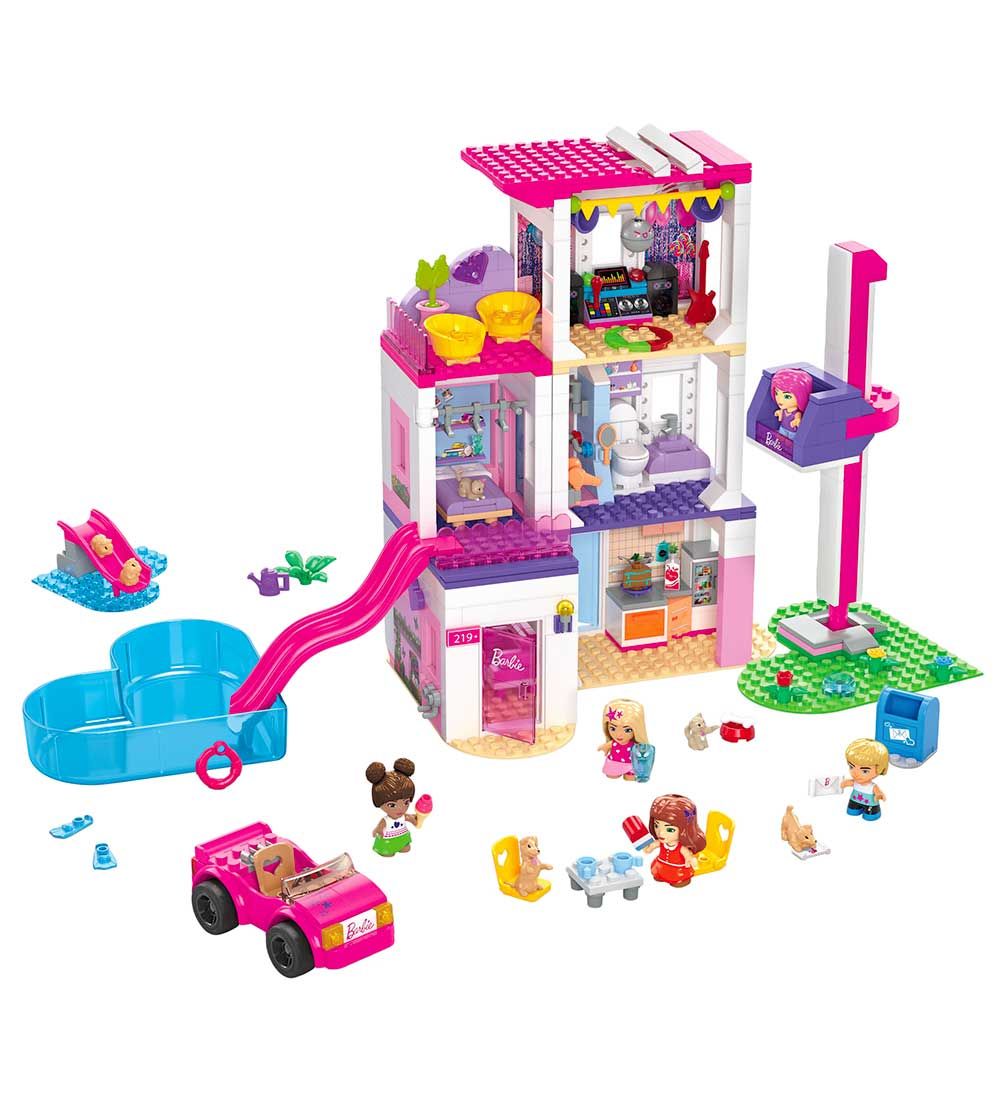 MEGA Barbie-Set - Dreamhouse - 545 Teile - MEGA Bloks - One Size - Klötze von MEGA Bloks
