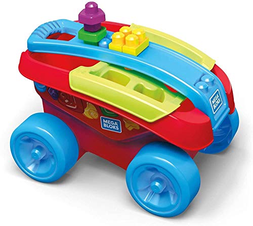 MEGA Bloks FVJ47 - Farbenfrohe ABC Lernzug, zusammenbaubarer Zug aus Bausteinen, Babyspielzeug ab 12 Monate MEGA Bloks FVJ47 - Farbenfrohe ABC Lernzug, zusammenbaubarer Zug aus Bausteinen, Babyspielzeug ab 12 Monate von MEGA