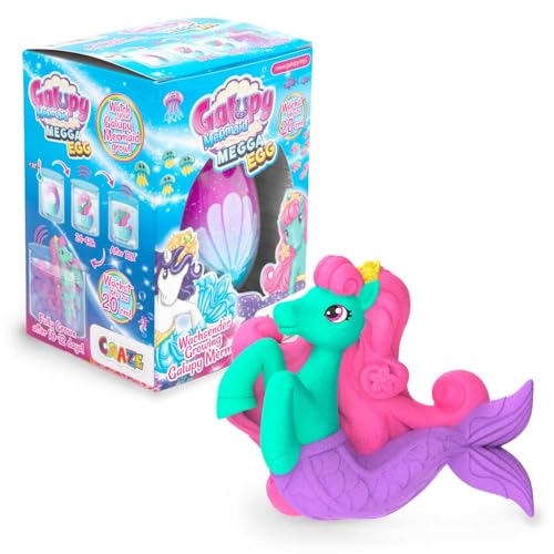 MEGGA EGG Galupy Mermaid - Einhorn schlüpfendes Ei, magisches Überraschungsei mit Einhorn Figur zu sammeln MEGGA EGG Galupy Mermaid - Einhorn schlüpfendes Ei, magisches Überraschungsei mit Einhorn Figur zu sammeln von MEGGA EGG