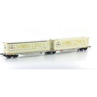 MEHANO 58959 H0 Containertragwagen Sggmrss 90 grau mit 2x Warsteiner Containern, AAE, Ep. VI MEHANO 58959 H0 Containertragwagen Sggmrss 90 grau mit 2x Warsteiner Containern, AAE, Ep. VI von MEHANO