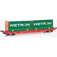 Mehano 28412 H0 Containerwagen Sgkkms 698 "Wetron", DB AG Cargo, Ep. VI Mehano 28412 H0 Containerwagen Sgkkms 698 "Wetron", DB AG Cargo, Ep. VI von MEHANO