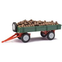BUSCH 210010222 MEHLHOSE H0 Anhänger T4 mit Kartoffeln, Grün BUSCH 210010222 MEHLHOSE H0 Anhänger T4 mit Kartoffeln, Grün von MEHLHOSE