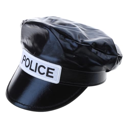 Hut für Erwachsene, Kinder, Cosplay, Polizeihut, Bühnenshow, Hut mit Buchstaben, Militärhut, Bühnenauftritte, Hut für Halloween-Maskeraden Hut für Erwachsene, Kinder, Cosplay, Polizeihut, Bühnenshow, Hut mit Buchstaben, Militärhut, Bühnenauftritte, Hut für Halloween-Maskeraden von MEIBAOGE