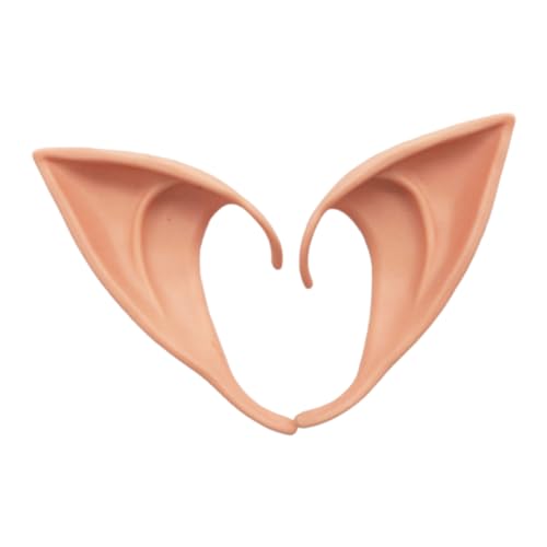 MEIBAOGE Einzigartiges Elfenohr-Accessoire, bequeme Halloween-Ohrdekoration, weiche, spitze Ohrstöpsel für Kostümpartys und Verkleidungen, 4 x 10 cm, Rosa MEIBAOGE Einzigartiges Elfenohr-Accessoire, bequeme Halloween-Ohrdekoration, weiche, spitze Ohrstöpsel für Kostümpartys und Verkleidungen, 4 x 10 cm, Rosa von MEIBAOGE
