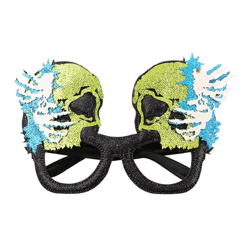 MEIBAOGE Halloween Brille Halloween Kostüm Brille Neuheit Brille Anziehbrille Kürbisgläser für Erwachsene Kostüme MEIBAOGE Halloween Brille Halloween Kostüm Brille Neuheit Brille Anziehbrille Kürbisgläser für Erwachsene Kostüme von MEIBAOGE