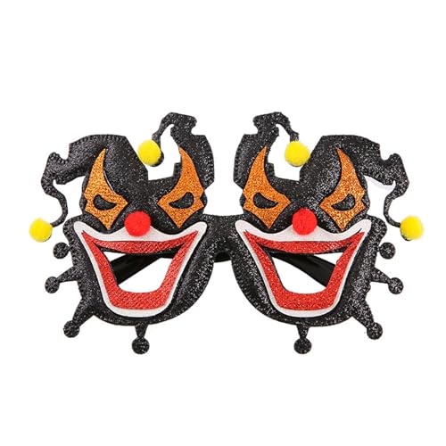 MEIBAOGE Halloween Brille Halloween Kostüm Brille Neuheit Brille Anziehbrille Kürbisgläser für Erwachsene Kostüme MEIBAOGE Halloween Brille Halloween Kostüm Brille Neuheit Brille Anziehbrille Kürbisgläser für Erwachsene Kostüme von MEIBAOGE