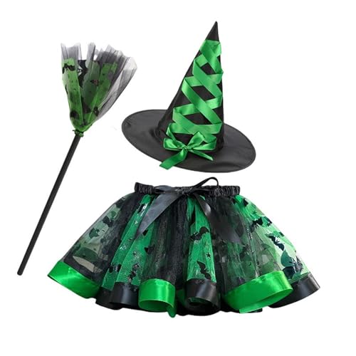 MEIBAOGE Halloween Hexenkostüm Set Realistisches Hexen Outfit für Frauen Realistisches Halloween Damen Hexenkleid von MEIBAOGE