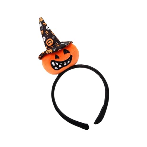 MEIBAOGE Halloween-Kürbis-Stirnbänder, verstellbare Kinder-Kopfbedeckung, bequemer Kopfschmuck für Kinder- und Erwachsenenkostüme MEIBAOGE Halloween-Kürbis-Stirnbänder, verstellbare Kinder-Kopfbedeckung, bequemer Kopfschmuck für Kinder- und Erwachsenenkostüme von MEIBAOGE