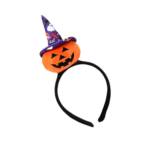 MEIBAOGE Halloween-Kürbis-Stirnbänder, verstellbare Kinder-Kopfbedeckung, bequemer Kopfschmuck für Kinder- und Erwachsenenkostüme MEIBAOGE Halloween-Kürbis-Stirnbänder, verstellbare Kinder-Kopfbedeckung, bequemer Kopfschmuck für Kinder- und Erwachsenenkostüme von MEIBAOGE