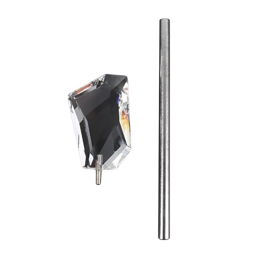 MEIBAOGE Handheld Vordergrund Unscharf Prop Glas Kristall Prisma Geformt Glas Prisma mit Stick für Fotografie Transparent MEIBAOGE Handheld Vordergrund Unscharf Prop Glas Kristall Prisma Geformt Glas Prisma mit Stick für Fotografie Transparent von MEIBAOGE