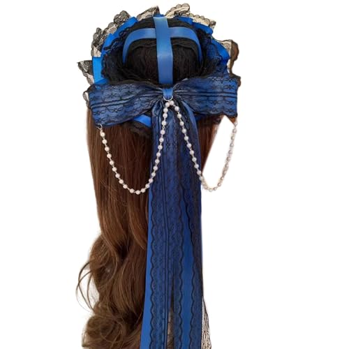 MEIBAOGE Langer Spitzenhut im Gothic-Stil, Bowler-Hut, Haarspange, Tag der Toten, Cosplay, Party, Kostüm, Kopfschmuck für Mädchen, Abschnitt 4 MEIBAOGE Langer Spitzenhut im Gothic-Stil, Bowler-Hut, Haarspange, Tag der Toten, Cosplay, Party, Kostüm, Kopfschmuck für Mädchen, Abschnitt 4 von MEIBAOGE