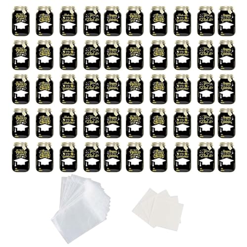 MEIBAOGE Packung mit 50 Stück Party-Nachrichtenflaschen, Klassenzimmer, Austauschkarten für Studenten, Abschlussfeier, Grußkarten, Geburtstagskarte, ca. 22,9 x 38,1 cm, wie abgebildet MEIBAOGE Packung mit 50 Stück Party-Nachrichtenflaschen, Klassenzimmer, Austauschkarten für Studenten, Abschlussfeier, Grußkarten, Geburtstagskarte, ca. 22,9 x 38,1 cm, wie abgebildet von MEIBAOGE