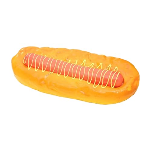MEIBAOGE Realistischer Hamburger, Mini-Lebensmittel, künstliches Brot, gefälschtes Hamburger-Modell, Fotografie-Requisiten, Dekorationen, Küchengeschäft, 20 x 8 x 3,5 cm von MEIBAOGE
