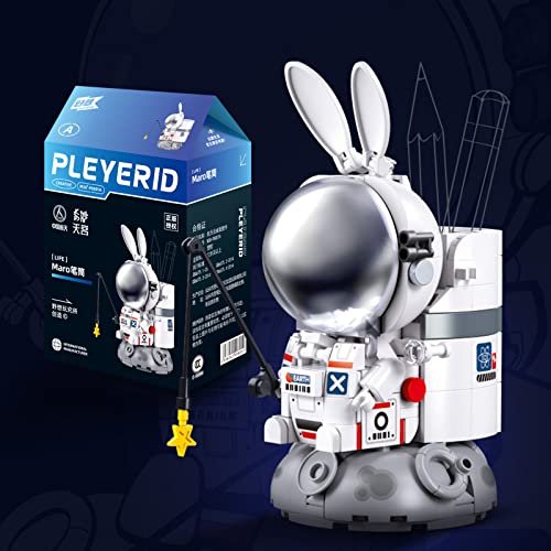 MEIEST Mini Astronaut Bausteine Set, Kreative Simulation Weltraum Mann Exploration Modell Partikel BAU Ziegel Spielzeug, Home Decor (Penbehälter) von MEIEST