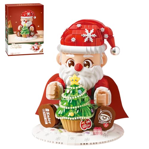 MEIEST Weihnachtsmann Bausteine Set,Kreatives Weihnachtsbaugeschenk,Fantasy Bauen Ziegel Spielzeug,Home Decor MEIEST Weihnachtsmann Bausteine Set,Kreatives Weihnachtsbaugeschenk,Fantasy Bauen Ziegel Spielzeug,Home Decor von MEIEST