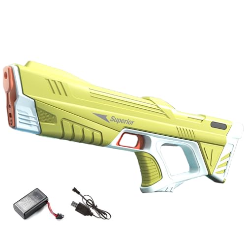 SmartPlayground Smart Playground Elektrische Wasserpistole Hochkapazitäts Elektrische Wasserpistole Perfekt für Erwachsene und Kinder, Ideal für Sommer, Pool und Strand Spaß von MEIION