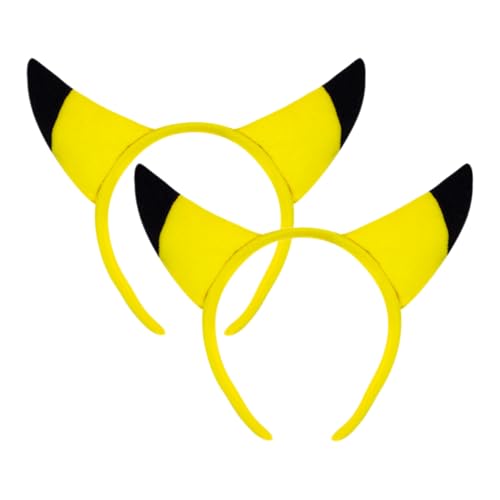 MEISH Haarreif mit Cartoon-Ohren, Plüschtier-Ohren, Haarreif, Cosplay, Kostüm, Kopfbedeckung, Halloween-Kostüm, Zubehör für Kinder und Erwachsene, 2 Stück MEISH Haarreif mit Cartoon-Ohren, Plüschtier-Ohren, Haarreif, Cosplay, Kostüm, Kopfbedeckung, Halloween-Kostüm, Zubehör für Kinder und Erwachsene, 2 Stück von MEISH