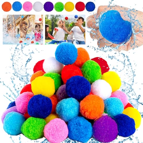 Softball Wasserbomben,54 Stück Wasserbomben Wiederverwendbar,Splash Wasserbälle,Wasserbomben Splash Bälle,Splash Wasserbomben,Wasserbomben Kinder Set,Splash Balls für Kinder Erwachsene Wasserspaß Softball Wasserbomben,54 Stück Wasserbomben Wiederverwendbar,Splash Wasserbälle,Wasserbomben Splash Bälle,Splash Wasserbomben,Wasserbomben Kinder Set,Splash Balls für Kinder Erwachsene Wasserspaß von MEISHANG