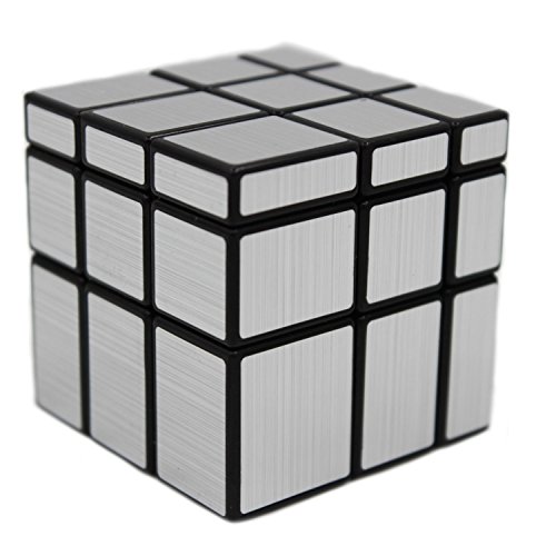 MEISHINE 3x3x3 Zauberwürfel Magic Cube Silver Mirror Cube Speed Cube von MEISHINE
