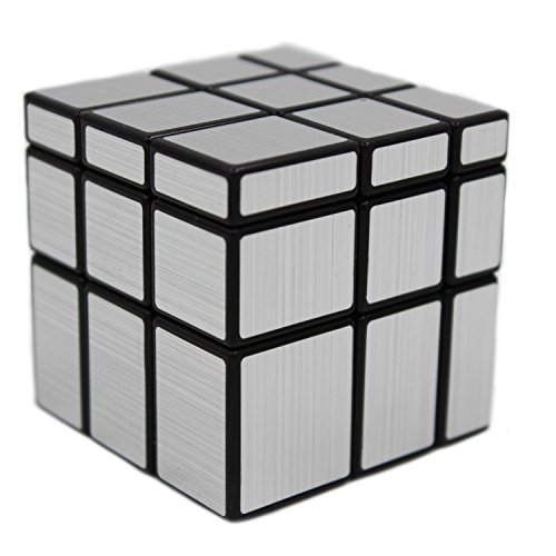 MEISHINE 3x3x3 Zauberwürfel Magic Cube Silver Mirror Cube Speed Cube von MEISHINE