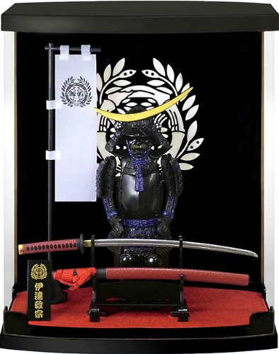 Authentische, japanische Samurai-Rüstung in Miniatur Date Masamune von MEISTER JAPAN
