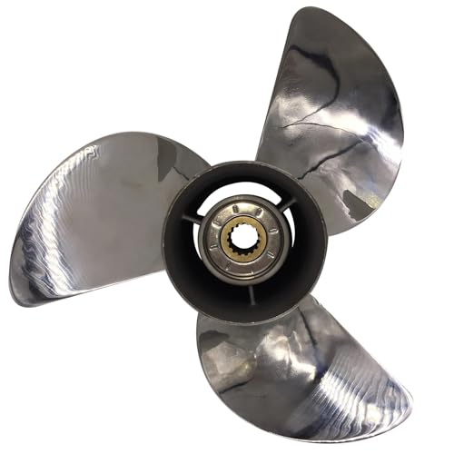 Bootspropeller Bootspropeller 13 1/4x17 for 60 PS-115 PS 3-Blatt-Edelstahlpropeller SS 15 Zähne RH OEM-Nr.: 3421-133-17 13,25x17 Bootspropeller Bootspropeller 13 1/4x17 for 60 PS-115 PS 3-Blatt-Edelstahlpropeller SS 15 Zähne RH OEM-Nr.: 3421-133-17 13,25x17 von MEIVIYA