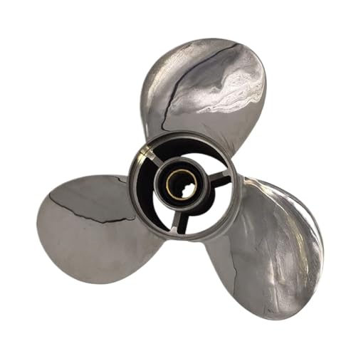 Bootspropeller Propeller 10 1/4x11 Passend for Außenborder DF25-30, 4-Takt Edelstahl mit 3 Blättern, 58100-96420-019 Bootspropeller Propeller 10 1/4x11 Passend for Außenborder DF25-30, 4-Takt Edelstahl mit 3 Blättern, 58100-96420-019 von MEIVIYA