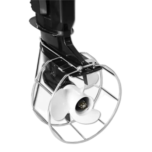 Bootspropeller Propellerschutz for Außenbordmotoren, Propellerschutz aus rostfreiem 304er-Edelstahl for Schiffsmotoren mit 6 PS/12 PS/18 PS(2 Stroke 6HP) von MEIVIYA