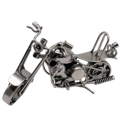 MEIYAXINWIN Retro Motorräder Modell, Motorrad Modell, Motorradmodell kreative Handwerk Geschenk, für Foto Requisiten, Kunstsammlung, Desktop-Dekoration, Kunstsammlung von MEIYAXINWIN
