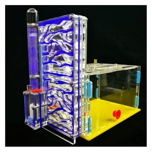 Formicarium Habitat Ameisenburg Aus Acryl, Biologieunterricht, Ameisen, Wissenschaftsbausatz Für Selbermachen, Ameisenfarm, Ameisenlebensraum Beobachten, Ameisennestfarm(Blue) von MEIZHITU