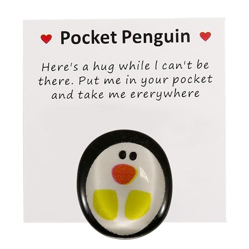 MEKEET 1 x Taschenpinguin-Umarmung, besondere und niedliche Taschenpinguin-Dekoration, Mini-Tier-Pinguin, Taschenumarmung, Geschenk, geeignet als kleines dekoratives Geschenk oder Souvenir für MEKEET 1 x Taschenpinguin-Umarmung, besondere und niedliche Taschenpinguin-Dekoration, Mini-Tier-Pinguin, Taschenumarmung, Geschenk, geeignet als kleines dekoratives Geschenk oder Souvenir für von MEKEET