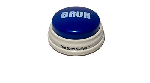 MELARQT The Bruh Button Toy - A Real Life Blue Bruh Button Meme von MELARQT