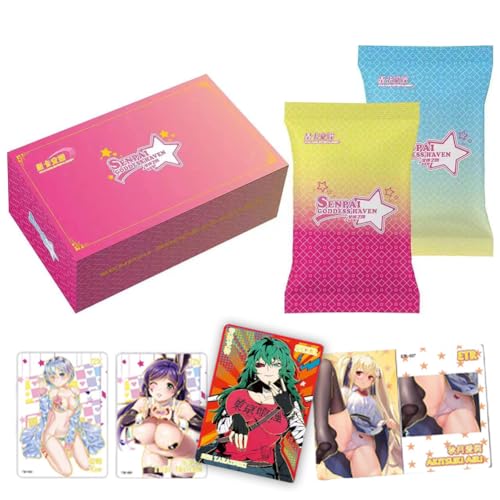 MELKEN Anime Booster - Senpai Goddess Haven 4 Series - Goddess Story Charming Figure Waifu Card Goddess Tale Collectable Booster Box von MELKEN