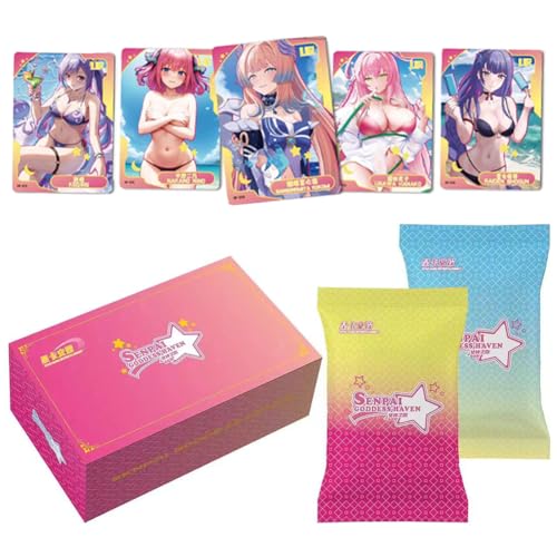 MELKEN Trading Cards - Senpai Goddess Haven 4 Series - Goddess Tale Goddess Story Card Erogenous Girl Cards Animation Girls Trading Card Series von MELKEN