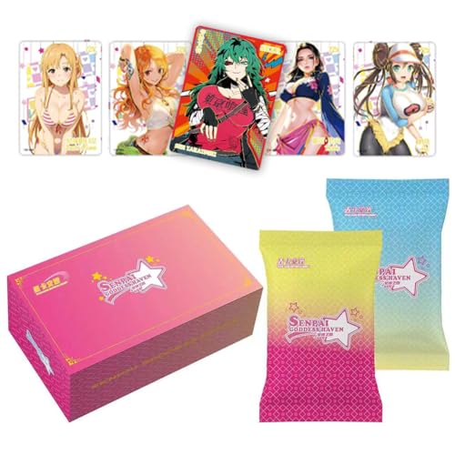 MELKEN Trading Cards - Senpai Goddess Haven 4 Series - Goddess Tale Goddess Story Card Erogenous Girl Cards Animation Girls Trading Card Series von MELKEN