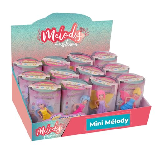 MELODY - 12 Mini-Puppen-Pack - Melody City - Mannequin-Puppe - 010984PA - Mehrfarbig - Kunststoff - Figur - Puppe - Kinderspielzeug - Geburtstag - Zubehör - Ab 3 Jahren MELODY - 12 Mini-Puppen-Pack - Melody City - Mannequin-Puppe - 010984PA - Mehrfarbig - Kunststoff - Figur - Puppe - Kinderspielzeug - Geburtstag - Zubehör - Ab 3 Jahren von MELODY