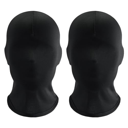 3 Stück Schwarze Vollgesichtsmaske Halloween-Masken, Atmungsaktive Vollkopfmaske, Gesichtslose Maske , Gesichtshaube Für Polyestermorph , Gesichtsmaske Für Cosplay-Partykostüme , Männer, Frauen 3 Stück Schwarze Vollgesichtsmaske Halloween-Masken, Atmungsaktive Vollkopfmaske, Gesichtslose Maske , Gesichtshaube Für Polyestermorph , Gesichtsmaske Für Cosplay-Partykostüme , Männer, Frauen von MEMOFYND