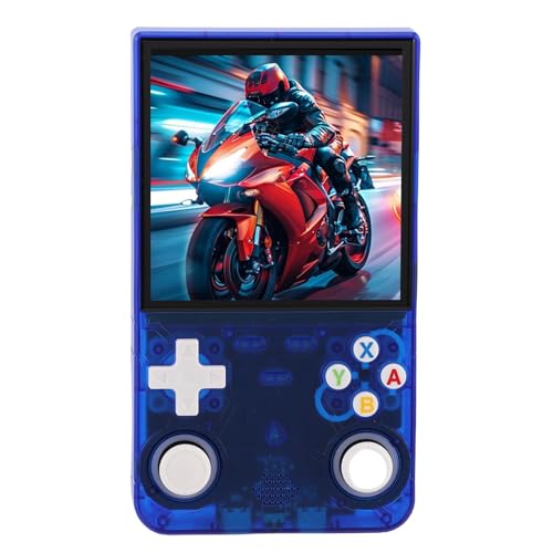 MENDUNER 2025 Neues Verbessertes R36 Ultra Retro Handheld Game Console, 4 "IPS -Bildschirm, 3500mah , Vorhilfe von 30 Emulatoren, Linux -System, Überraschungsgeschenk für (64G) von MENDUNER