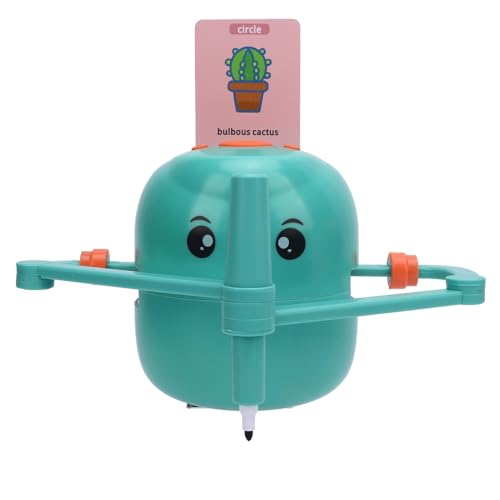 MENDUNER Smart Drawing Roboter Süße Interaktive Pädagogische Zeichnung Roboter Malerei Lernspielzeug für Geburtstag Weihnachten Geschenke Kunst Erleuchtung (hellgrün) von MENDUNER