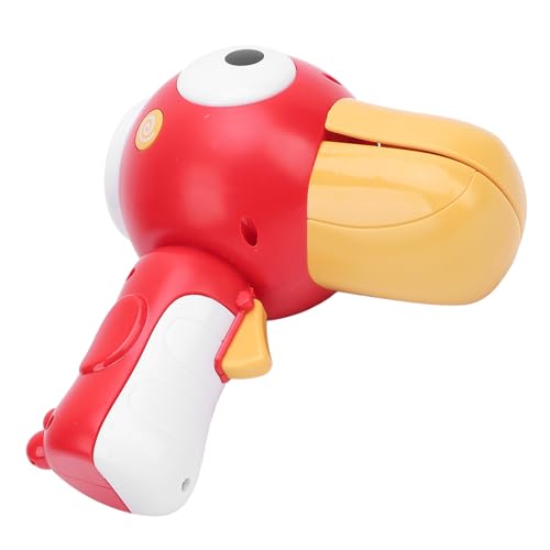 MENDUNER Sprachwechsler mit Lustigen Soundeffekten - Cartoon -Vogeldesign für Kinderparty & Halloween Entertainment, ABS Material, 2XAA Batterien (Rot) von MENDUNER